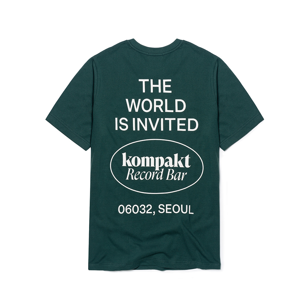 The World is Invited T-shirts - Green