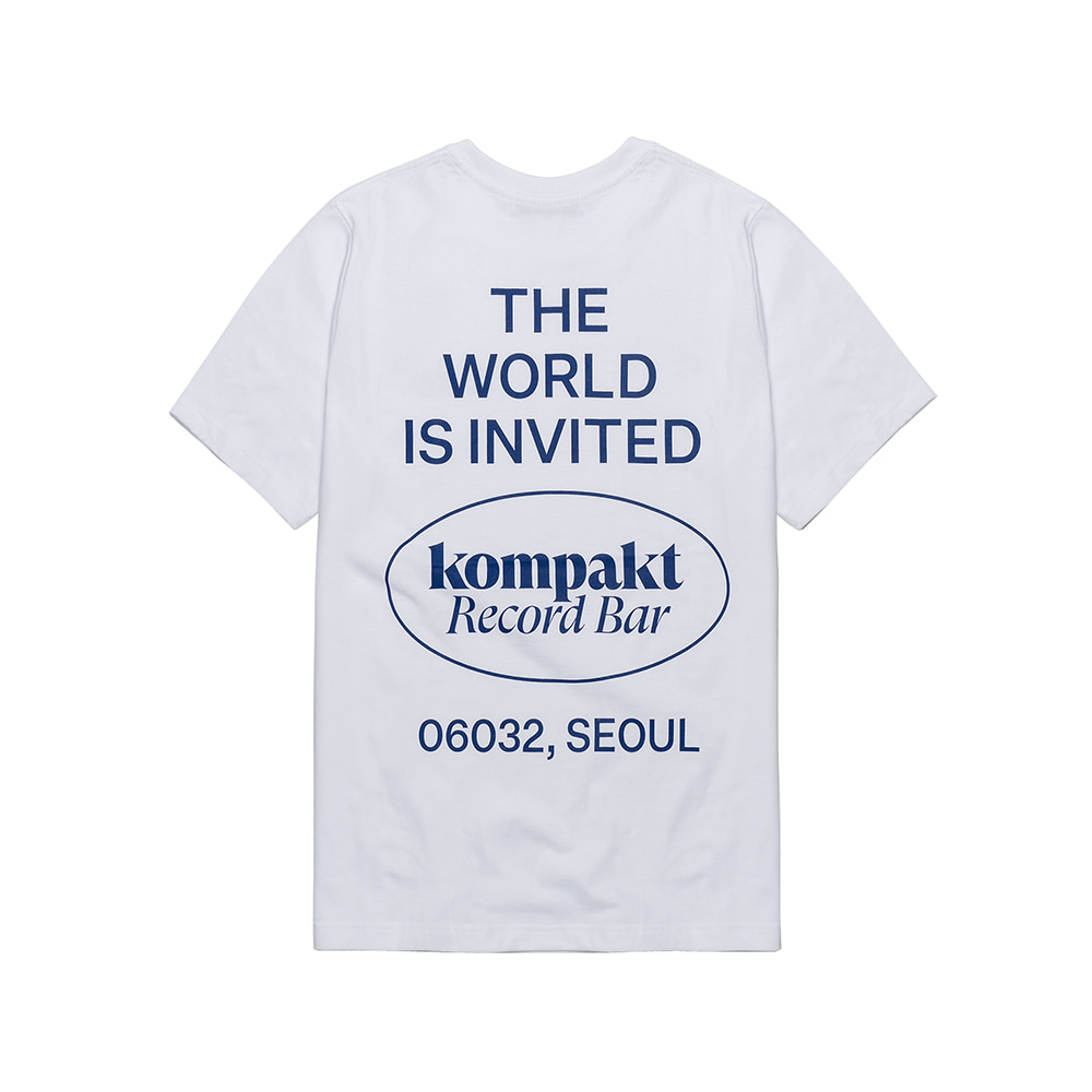 The World is Invited T-shirts - White