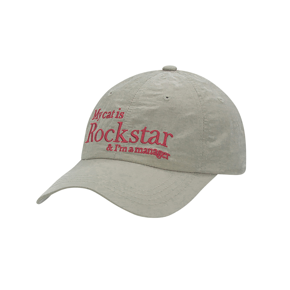 Rockstar cat cap (Beige)