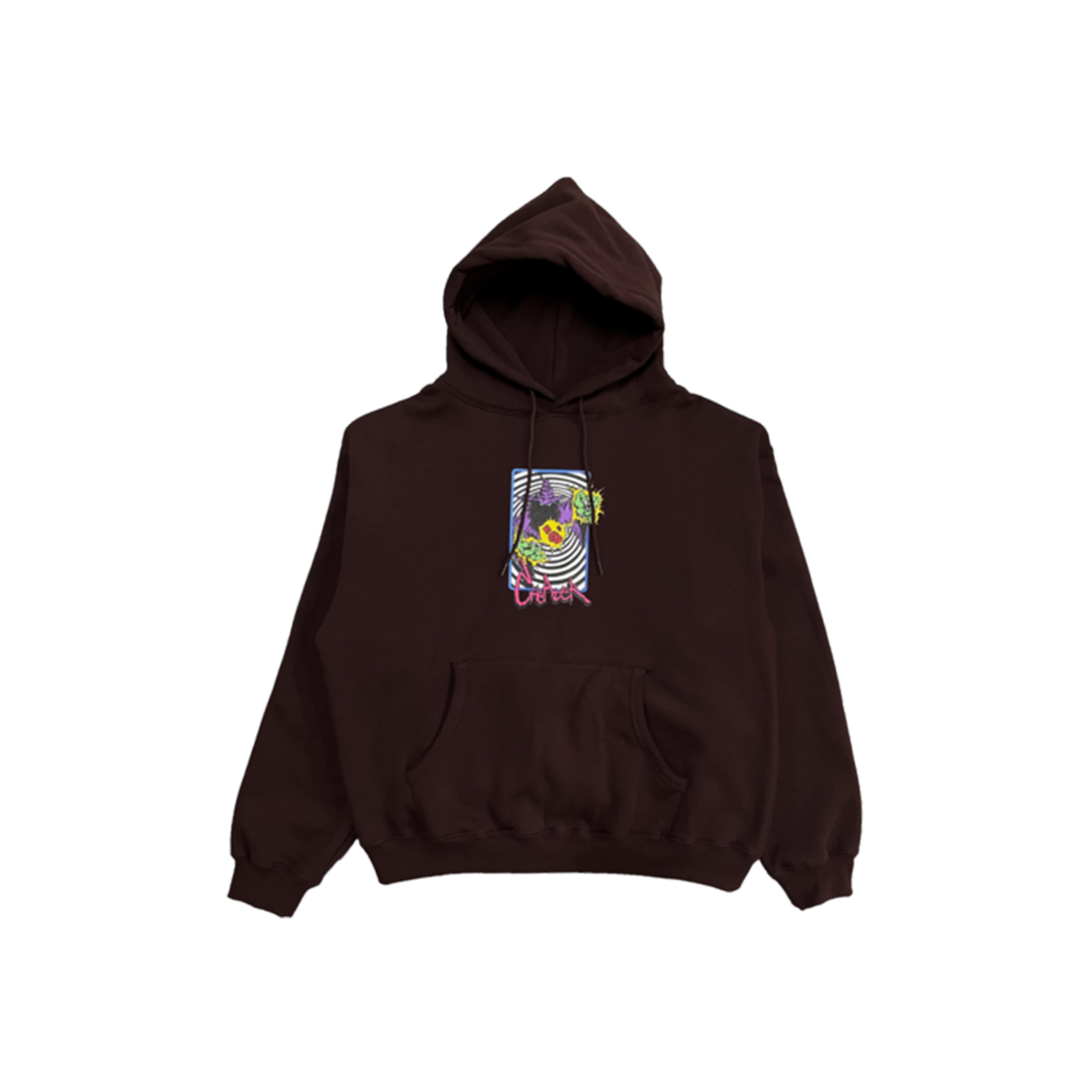 Cheater hoodie (Dark brown)